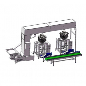 2-in-1 Weighing Packaging Line